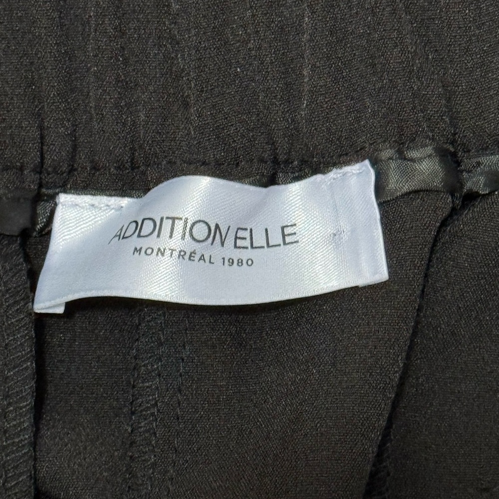 Addition Elle Black Skort with Button Accents - Picture 7 of 8